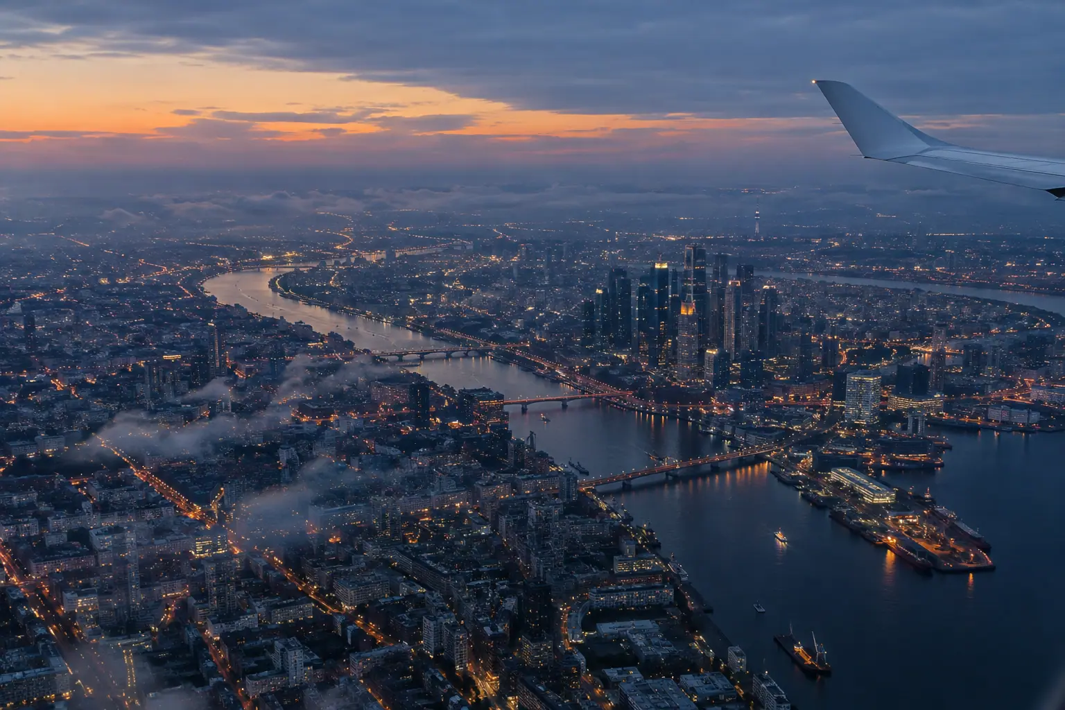 New York from the air