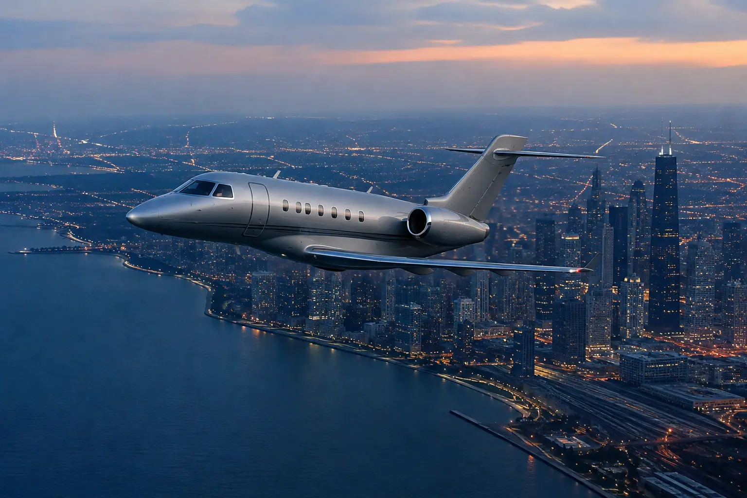 Private jet Chicago to San Diego