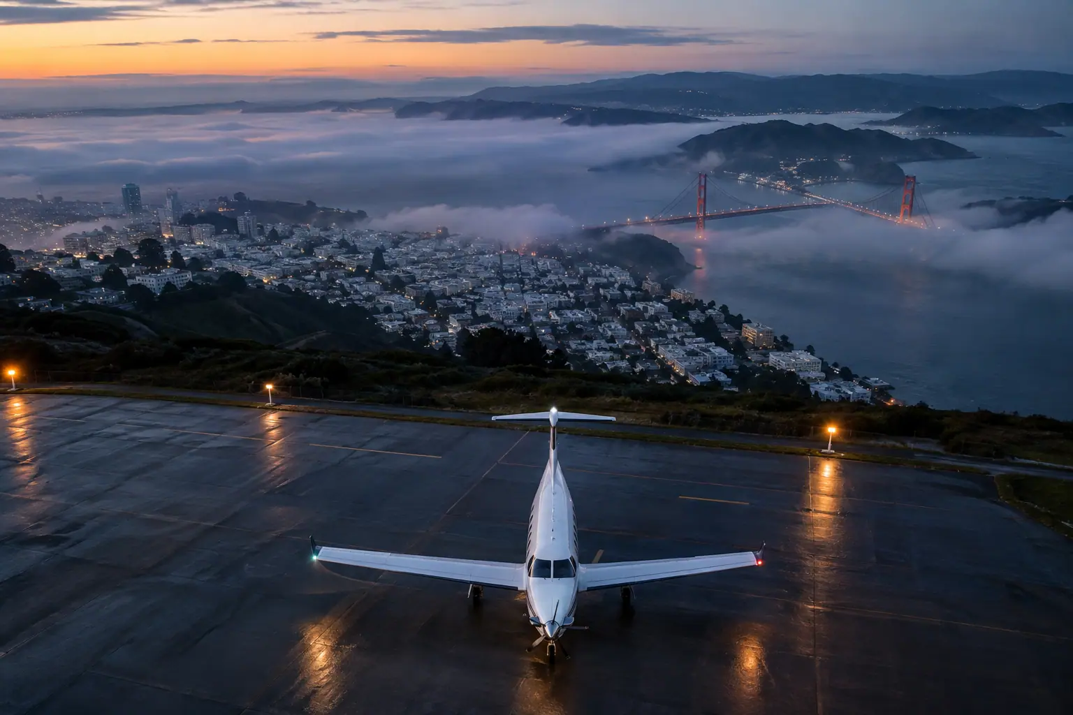Private jet San Francisco to San Diego