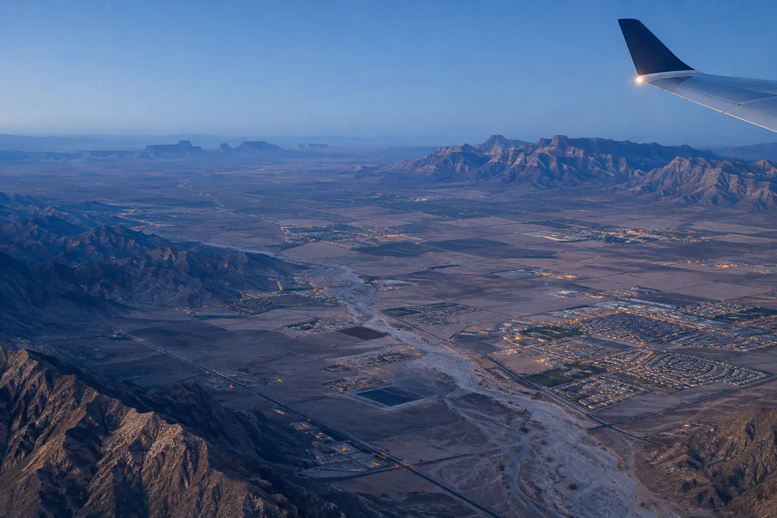 Phoenix from the air