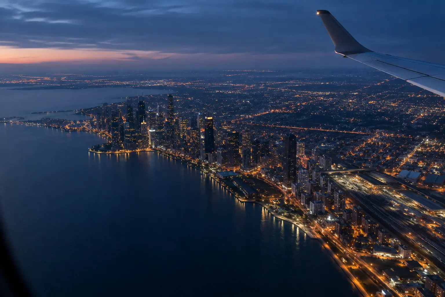 Chicago from the air